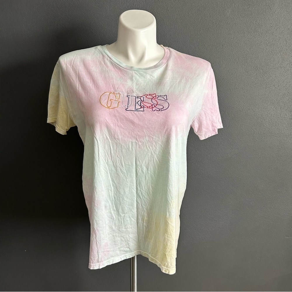Guess Originals 1981 Rainbow Tie Dye T-Shirt